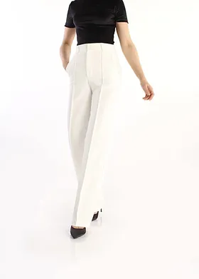 شلوار پارچه ای رگه دوزی
