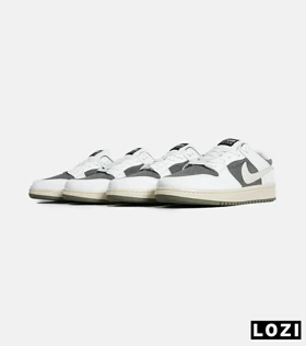 کفش کتانی مردانه و زنانه سفید خاکستری کرم نایک NIKE SB Dunk