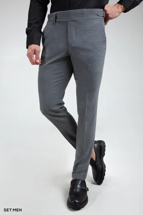 شلوار پارچه ای مردانه کمر پهن ایتالیایی