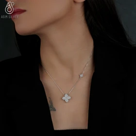 گردنبند نقره نریسا