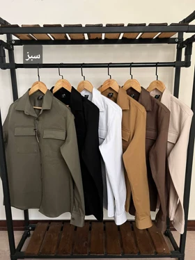 پیراهن کتان دوجیب 2616