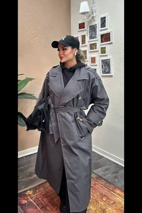 بارانی کتان اورسایز