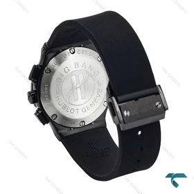 ساعت زنانه هابلوت سه موتوره مشکی ایندکس طلایی Hublot-6578-L