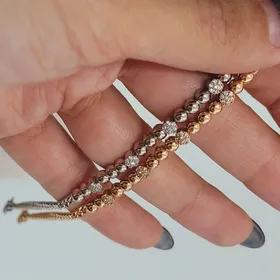 دستبند زنانه ژوپینگ گوی و گل