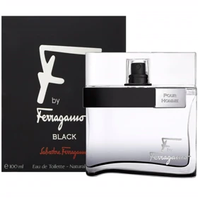 ادوتویلت مردانه سالواتور فراگامو مدل F By Ferragamo Black حجم 100ml