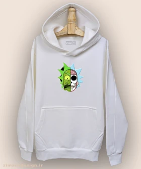 هودی مردانه و زنانه طرح ریک اند مورتی کد 895