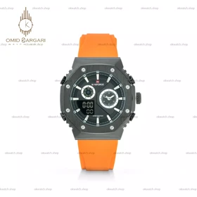 ساعت مچی نیوی فورس بند نارنجی Naviforce