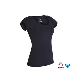 تیشرت نانو آنتی باکتریال ضدتعریق زنانه مشکی