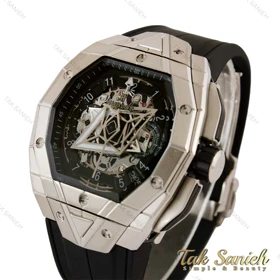 ساعت هابلوت کهکشانی مردانه مستطیلی سیلور Hublot-5366-G