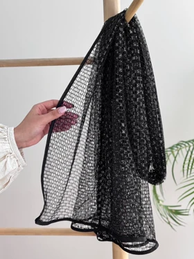 شال تور لمه دار