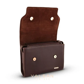 کیف دوشی زنانه چرم یلسان مدل نلین کد 121-PRM