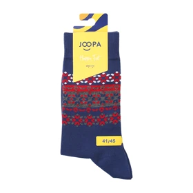 جوراب جوپا ساق‌دار مردانه موزاییک شاد