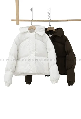 کاپشن پفی کلاه دارکد1004885