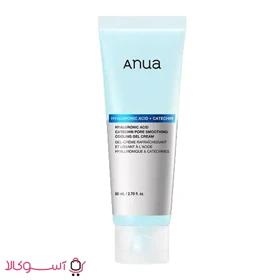 ژل کرم خنک کننده و آبرسان آنوا مدل Hyaluronic Acid حجم 80 میل
