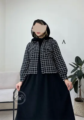 ست پیراهن مانتویی و کت
