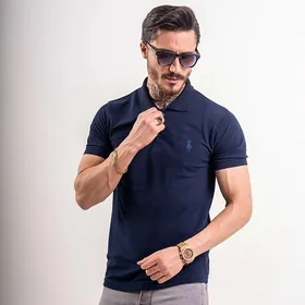 تیشرت جودون polo رنگ سرمه ای