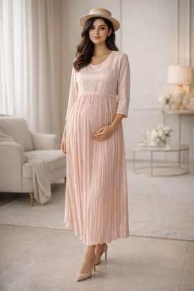 پیراهن بارداری و شیردهی آزالیا