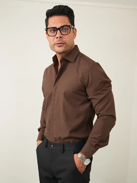 پیراهن مردانه آستین بلند دوشین ساترا