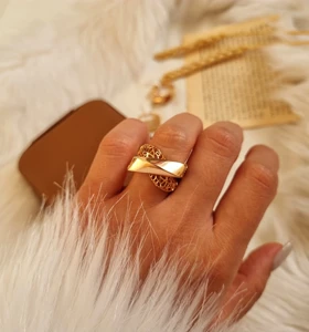 انگشتر طرح طلا ژوپینگ A8