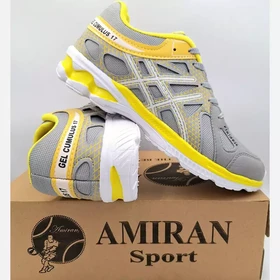 کتانی آسیکس مردانه طوسی 41 تا 44 کیفیت عالی ارسال رایگان