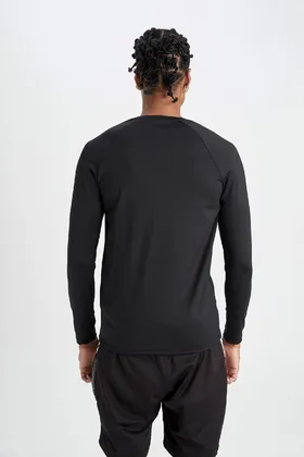 تیشرت آستین بلند ورزشی Fit Slim Fit C8370ax24hs C8370AX24HS