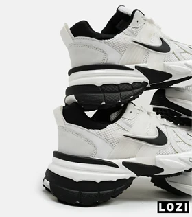 کفش کتانی زنانه سفید مشکی Nike cushlon