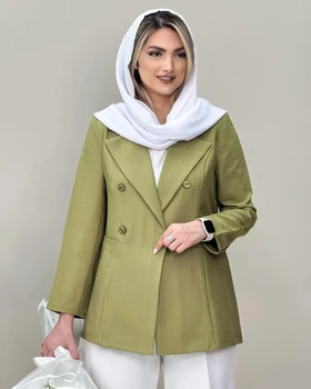 مانتو کتی یقه‌انگلیسی