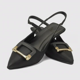 کفش مجلسی زنانه پاشنه‌دار 3 سانت زنانه مدل 400355 _ sandal valentino