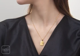 گردنبند استیل پاپیون