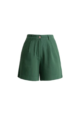 شلوارک کتان - 8113 (سبز)