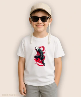 تیشرت بچگانه طرح توکیو غول شخصیت کانکی کد 956
