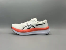 کتانی اسیکس مجیک اسپید سفید مشکی صورتی/Asics