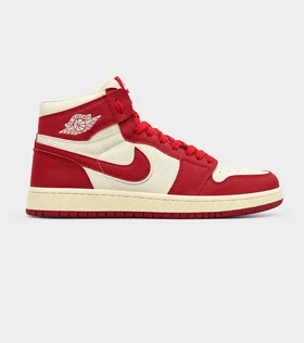 کتانی نایک Air Jordan 1 قرمز کرم مدل 9714 استایل خاص و خیابانی
