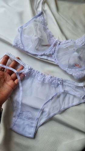 ست سوتین و شورت تمام تور زنانه BARONE کد: 2030