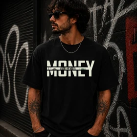 تیشرت طرح پول Money