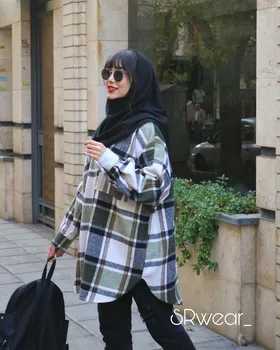شکت چهارخونه velvet