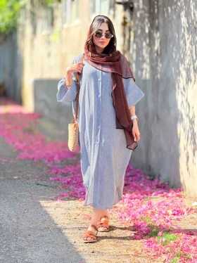 پیراهن بلند پانچ