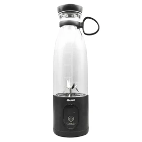 مخلوط کن شارژی کوئیک شش تیغه مدل Q7 ظرفیت 0.5 لیتر (مشکی)