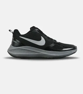 کفش کتانی مردانه و زنانه مشکی طوسی Nike guide 10