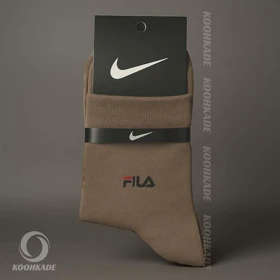 جوراب FILA (قهوه ای روشن)