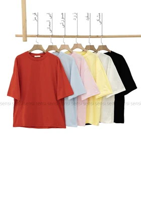 تیشرت ساده رنگی کد1005122