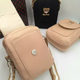 ست کیف و کفش زنانه و دخترانه تدی کرم رنگ کیفیت اصلی (قیمت تولید ارسال رایگان)