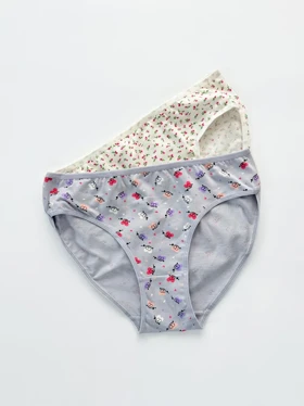 شورت اسلیپ نخ پنبه طرحدار سایز XL میسپل Misspel