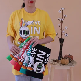تیشرت زنانه لانگ