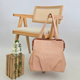 کیف بزرگ لیندا LINDA (کرم-عسلی)