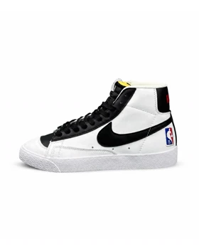 کفش کتانی خارجی مردانه مدل بلیزر سفید مشکی قرمز nike blazer ( مستر کوالیتی)