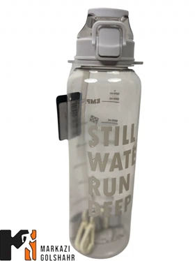 قمقمه ورزشی طلقی یک و نیم لیتری کد 7007 (طوسی)