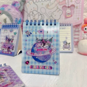 دفترچه سیمی جلد سه بعدی کرومی