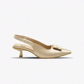 کفش مجلسی زنانه پاشنه‌دار 3 سانت مدل 400344 _ sandal valentino