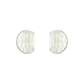 گوشواره زنانه میخی مدل آینه ای